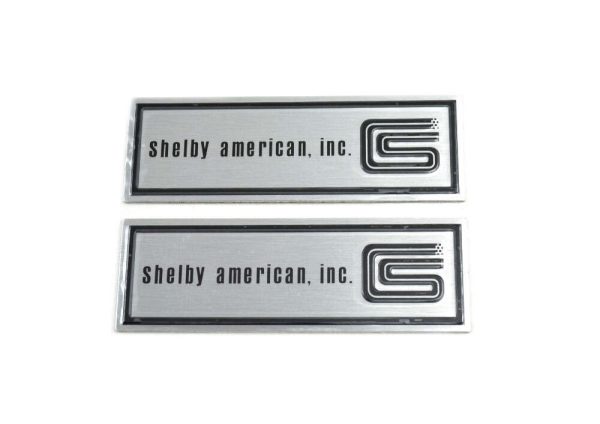 Sill Plate Emblem 64-66 Shelby