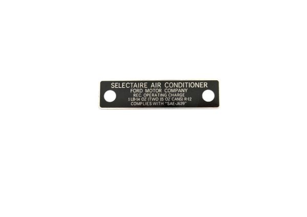 Selectaire Air Con Tag